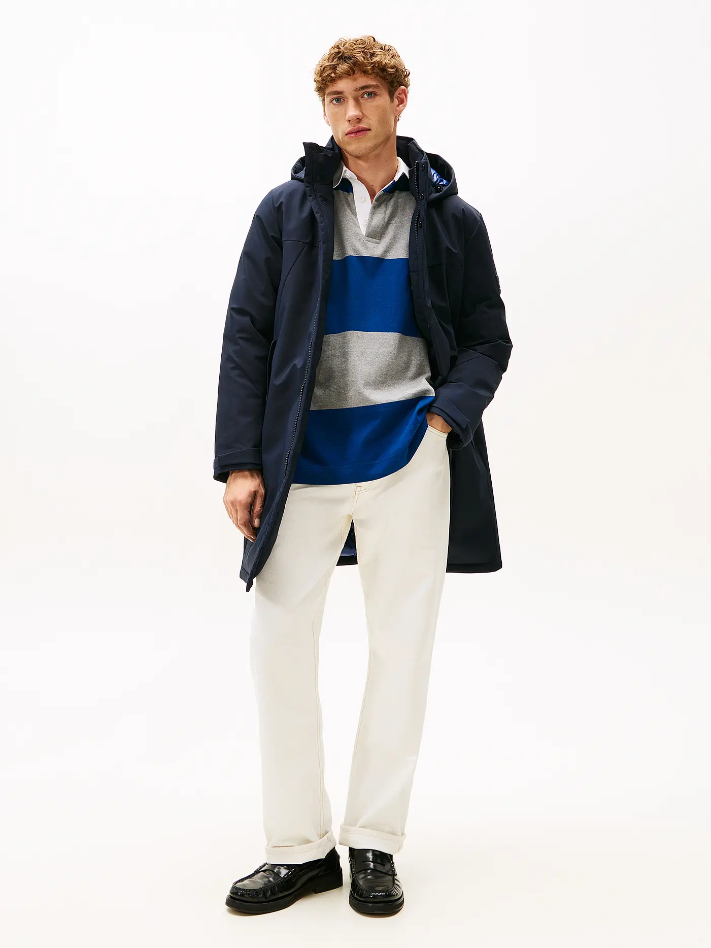 TOMMY HILFIGER | Parka | blau